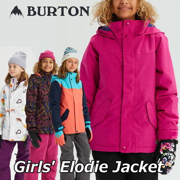 19-20 BURTON バートン キッズ スノーボード ジャケット Girls【Elodie Jacket 】(110/126/140/150/164) 日本正規品【返品種別OUTLET】