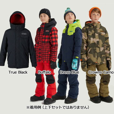 19-20 BURTON バートン キッズ スノーボード ジャケット Boys【Dugout Jacket 】(110/126/140/150/164) 日本正規品【返品種別OUTLET】