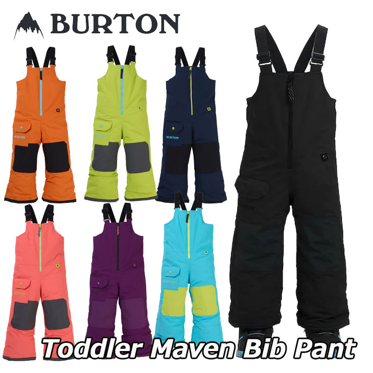 19-20 BURTON バートン キッズ スノーウエアー ビブ パンツToddler 【Burton Maven Bib Pant 】(2-7才) 日本正規品 【返品種別OUTLET】