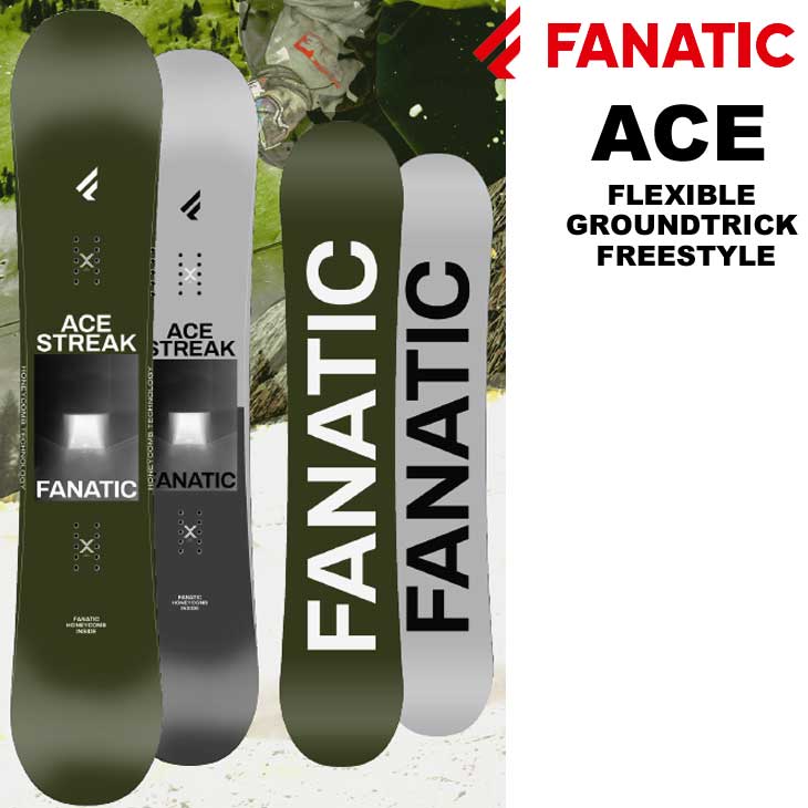 22-23 FANATIC ファナティック スノーボード ACE ship1 予約販売品 11月入荷予定