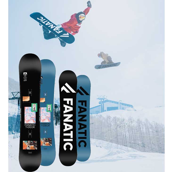 22-23 FANATIC ファナティック スノーボード T-DECK ALL TERRAIN GROUNDTRICK ship1 予約販売品 11月入荷予定