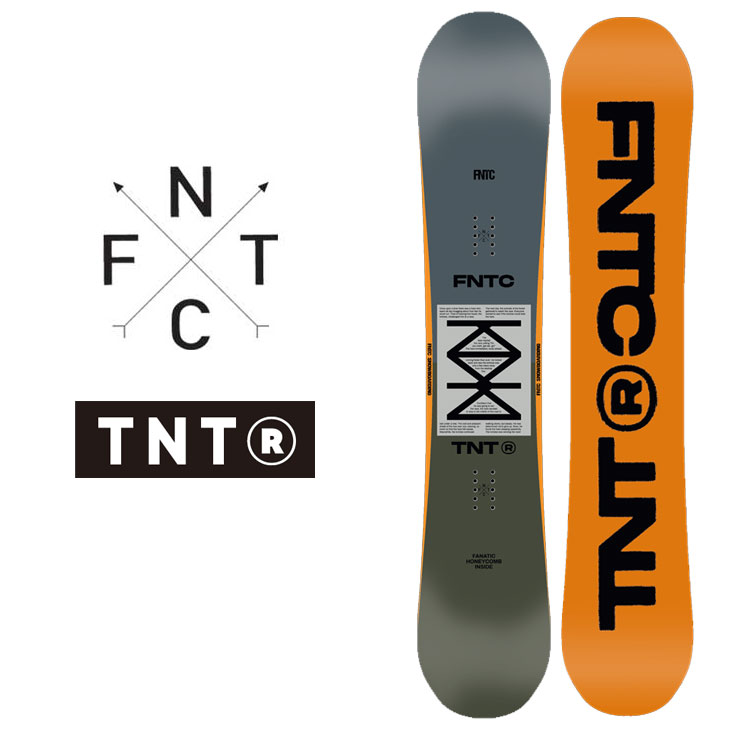 22-23 FNTC エフエヌティーシー 【TNT R ダブルキャンバー】ティーエヌティーアール 板予約販売品 12月入荷予定 ship1