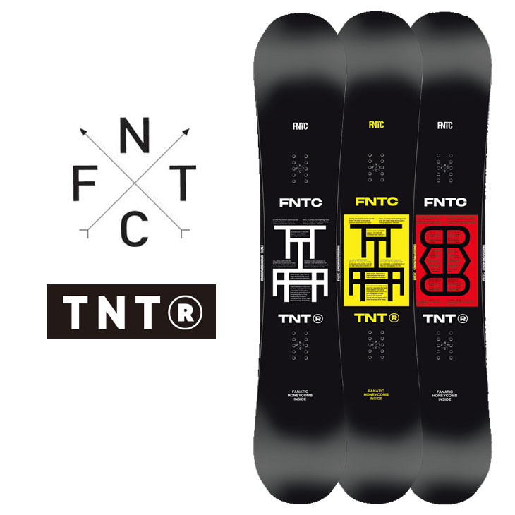 22-23 FNTC エフエヌティーシー 【TNT R ダブルキャンバー】ティーエヌティーアール 板予約販売品 12月入荷予定 ship1