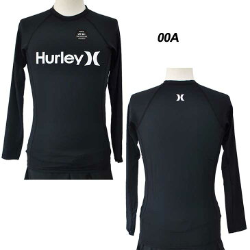 Hurley ハーレー ラッシュガード 長袖 ONE AND ONLY LS RASHGUARD (MZRLSIC18) メンズ ロングスリーブ 春夏モデル 正規品