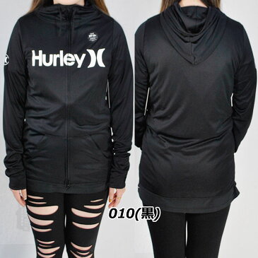 Hurley ハーレー レディース ラッシュパーカー WOMENS HURLEY RASH ZIP OPEN HOOD (GKHZLY91) 春夏モデル 正規品