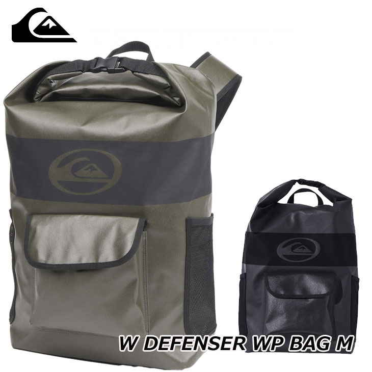 2024 Quiksilver クイックシルバー BAG リュック ウエットバッグ W DEFENSER WP BAG M サーフバックパック (QBG241006) ship1