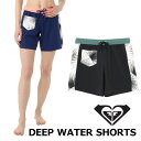 ROXY ロキシー レディース 水着 ボードショーツ ミドル丈 DEEP WATER SHORTS (RBS191044)2019春夏【返品種別OUTLET】