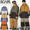 22-23 SCAPE GXP[v EFA[ UNISEX ANORAK JACKET AmbN WPbg ship1yԕiOUTLETzyԕiOUTLETz