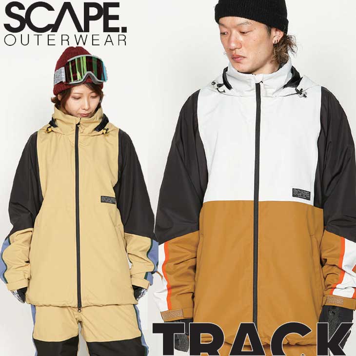 22-23 SCAPE エスケープ ウェアー UNISEX TRACK JACKET トラック ジャケット ship1...