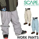 23-24 SCAPE GXP[v EFA[ Y fB[X UNISEX / WORK PANTS [N pc ship1