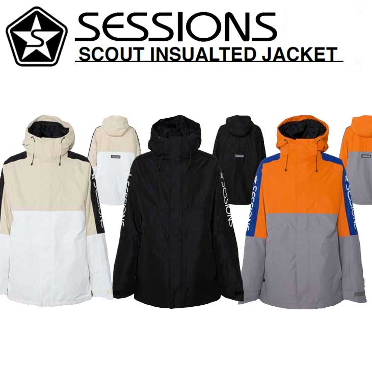 22-23 SESSIONS セッションズ ウェアー SCOUT INSUALTED JACKET ジャケット ship1【返品種別OUTLET】
