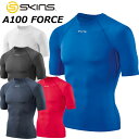 【訳アリ最終処分品】【訳アリ最終処分品】SKINS スキンズ メンズ ショート スリーブ A100 FORCE メンズ ショート スリーブトップ 半袖 DF01049001