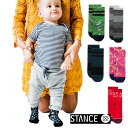 stance キッズベビー 靴下 スタンス ソックス TODDLER 3足セット 1-4才 クルー ふくらはぎ丈