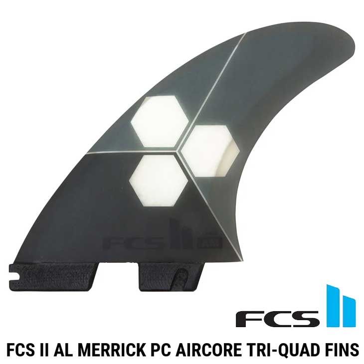 FCS2 エフシーエス ツー サーフボード フィン AM アルメリック FCS II Al Merrick PC AirCore Tri-Quad Fins 5本セット 正規品 ship1