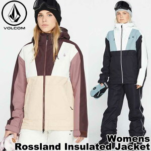 22-23 VOLCOM スノーボード ウェア ボルコム レディース ウェアー WOMENS Rossland Insulated Jacket ジャケット H0452307 ship1【返品種別OUTLET】 スノーウェア