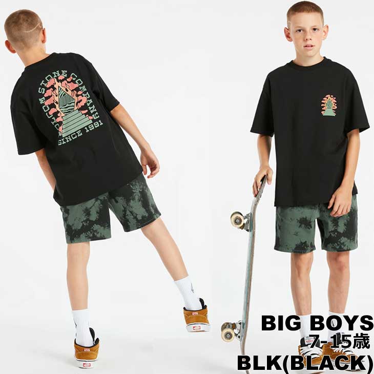 ボルコム VOLCOM キッズ Tシャツ 2022春夏 Big Boys Altarium SS Tee 7-15歳 C3522233【返品種別OUTLET】 3