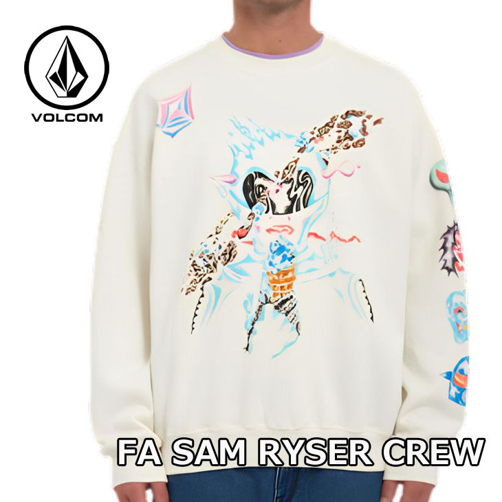 ボルコム VOLCOM トレーナー FA SAM RYSER CREW クルー A4632305 ship1