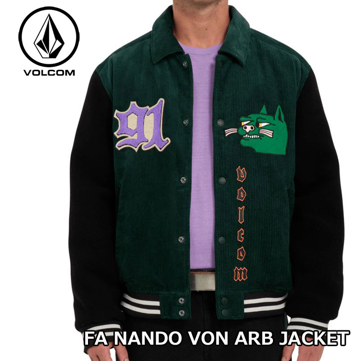 ボルコム VOLCOM ジャケット FA NANDO VON ARB JACKET A1632310 ship1