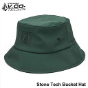 ボルコム VOLCOM ハット 帽子 2024春夏 Stone Tech Bucket Hat バケットハット D5512402 ship1