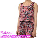 volcom ボルコム レディース 水陸両用 ロンパース 【Volcom Mesh Rash Romper 】 VOLCOM ラッシュガード 【メール便不可】【返品種別】