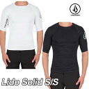 VOLCOM ボルコム メンズ サーフ ラッシュガード 水着 【Lido Solid S/S 】 半そで 半袖 【返品種別OUTLET】 その1