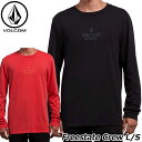 volcom ボルコム ロンT Freestate Crew L/S メンズ 長袖 A0331800 【返品種別OUTLET】