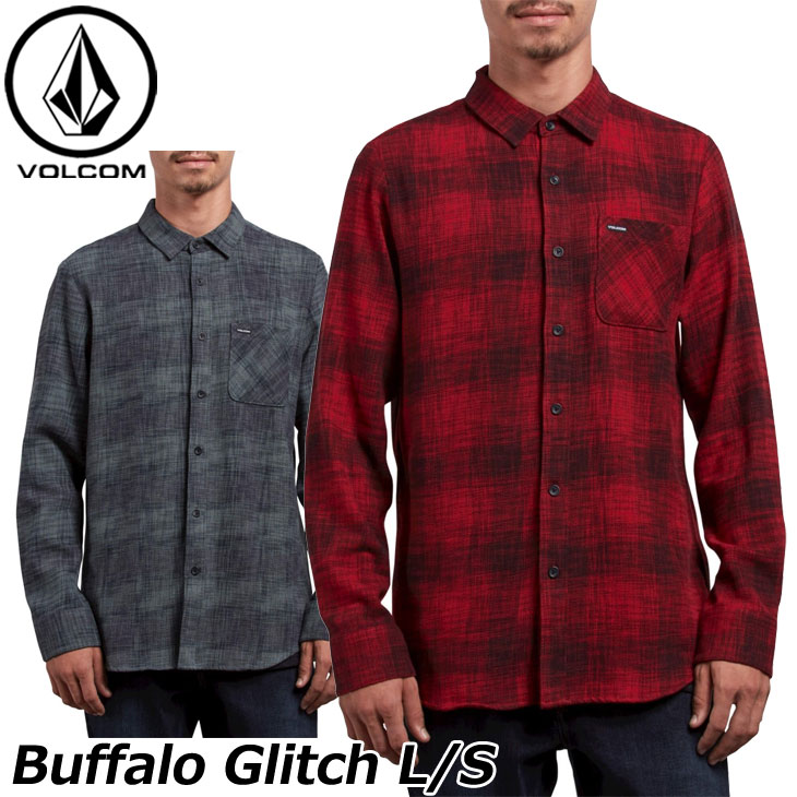 volcom ボルコム シャツ Buffalo Glitch L/S メンズ 長袖 A0531812 【返品種別OUTLET】