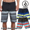 volcom {R T[tpc Lido Liney Mod 21 Y {[hV[c A0811819 yԕiʁz