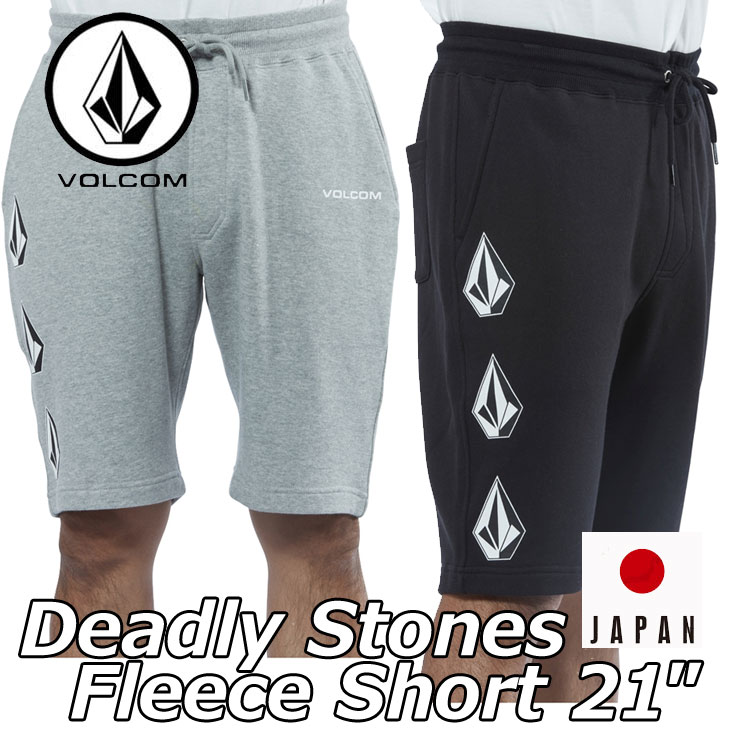 volcom ボルコム ショートパンツ Deadly Stones Fleece Short 21