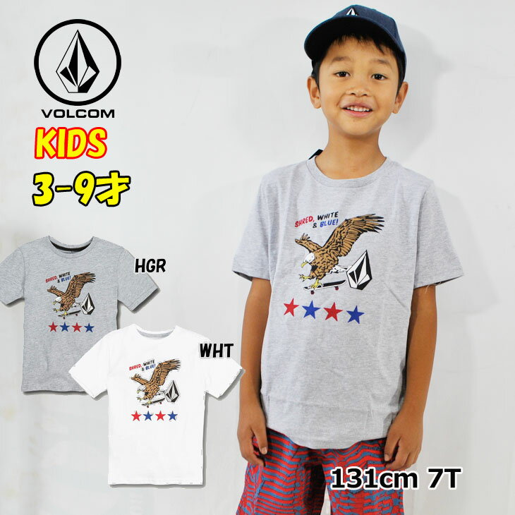 ボルコム キッズ Tシャツ volcom KIDS Shred Bird S/S Tee 半袖 3-7歳 幼児 Little Youth Y3521933【返品種別OUTLET】