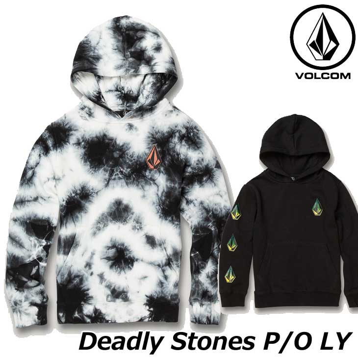 volcom ボルコム キッズ パーカー Deadly Stones P/O LY 3-7歳 Y4131907 