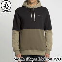 ボルコム VOLCOM パーカー メンズSingle Stone Division P/O A4131903 【返品種別OUTLET】