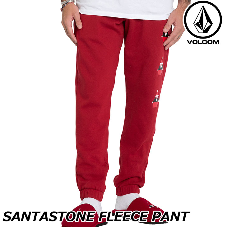 VOLCOM ボルコム スェットパンツ SANTA STONE FLEECE PANT A1241950 