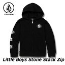 {R LbY p[J[ volcom 2-7ˁyYzLittle Boys Stone Stack Zip Fleece Y4832030 yԕiOUTLETz