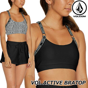 ステッカープレゼント ボルコム VOLCOM レディース ブラトップ VOL ACTTIVE BRATOP O10120JA ship1