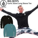 {R VOLCOM LbY T 7-15 ICONIC STONE L/S TEE YOUTH  C3632100 yԕiOUTLETz