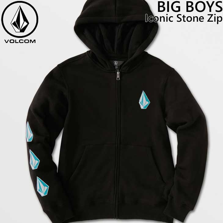 ボルコム VOLCOM キッズ パーカー 7-15歳 BIG BOYS ICONIC ZIP FLEECE C4832130 