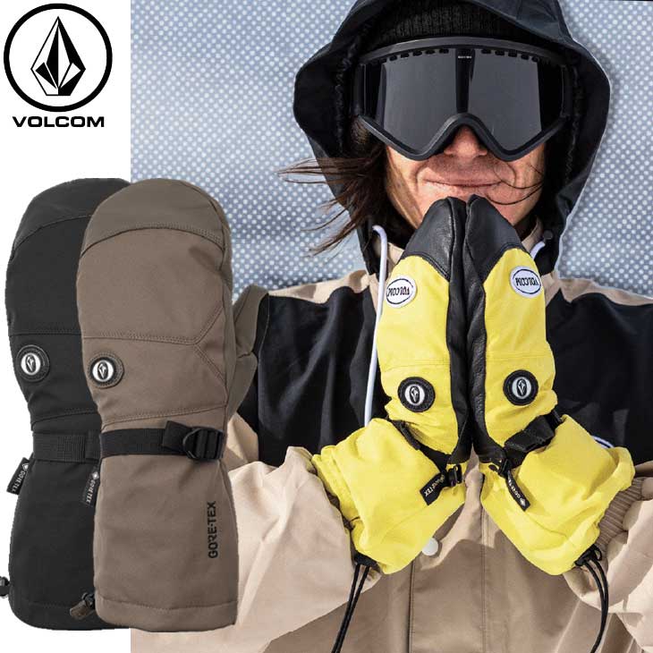 21-22 VOLCOM ボルコム グローブ ミット メンズ 91 GORE-TEX MITT J6852202 【返品種別OUTLET】