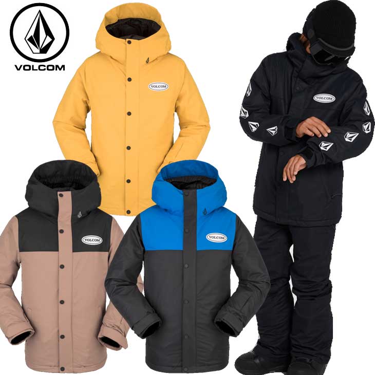 21-22 VOLCOM ボルコム キッズ ウエアー ジャケット STONE.91 INS JACKET I0452204 KIDS ship1【返品種別OUTLET】