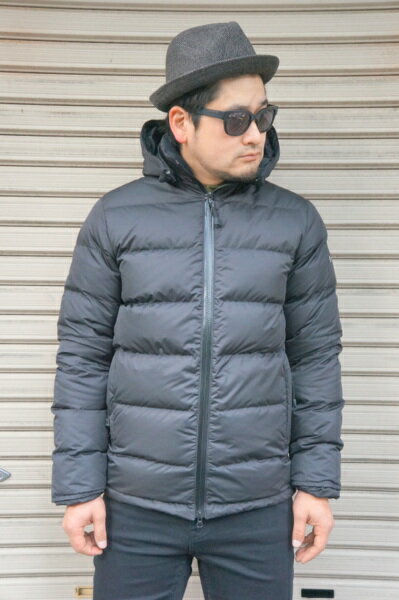 【P.H.DESIGN】 DELTA HOODED JACKET -BLACK- PH-17AW01　PHデザイン　デルタ　フードジャケット　ダウンジャケット　ブラック　マウンテンイクイップメント