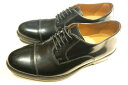 クラークス ビジネスシューズ メンズ 【CLARKS】 【BOSTONIAN】 KINNON CAP STRAIGHTCHIP SHOES -BLACK LEATHER- 26110075　クラークス　ボストニアン　キノンキャップ　ストレートチップ　シューズ　ブラックレザー