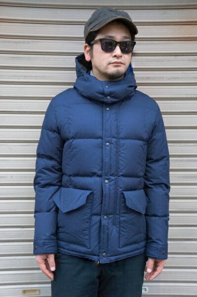 【ZANTER JAPAN】 DOWN PARKA VINTAGE -NAVY- 6710　ザンター　ジャパン　ダウンパーカー　ヴィンテージ　ネイビー