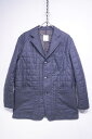 ySAGE DE CRETz WOOL QUILTING TAILORD JACKET -DARK NAVY-@T[WfN@E[@LeBO@@WPbg@_[NlCr[