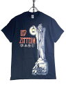 楽天Select Shop Fleaker【MUSIC】【LED ZEPPELIN】HERMIT -BLACK-　ロック　レッドツェッペリン　ハーミット　ブラック　Tシャツ