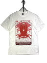 楽天Select Shop Fleaker【MUSIC】【LED ZEPPELIN】MOBILE MUNICIPAL -WHITE-　ロック　レッドツェッペリン　モバイル　ミュニシパル　ホワイト　Tシャツ