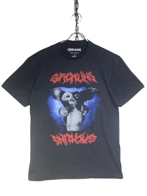 【MOVIE】【GREMLINS】MOGWAI -BLACK-　映画　グレムリン　モグワイ　ギズモ　Tシャツ　ブラック　アメリカ企画