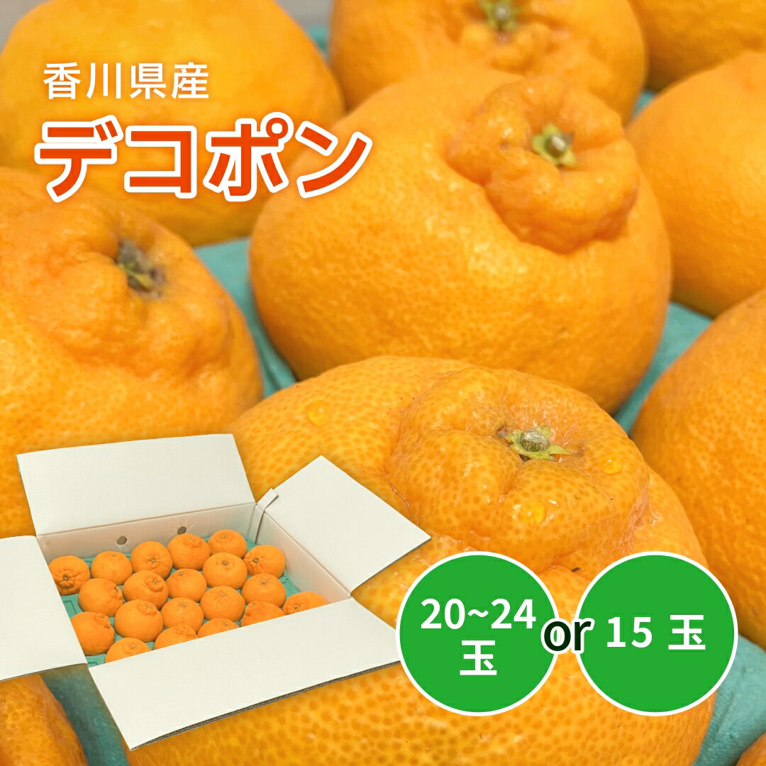 香川県産 デコポン 15玉入り 20〜24玉入り 国産 果物 フルーツ 母の日（楽天・フレック・フーズ）