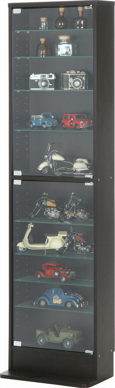 サイズ・容量 本体サイズ：W48.5×D29×H180cm 本体重量：33kg 梱包サイズ：W189×D55×H8cm 梱包重量：35kg 耐荷重目安：棚板1枚あたり5kg 規格 材質：MDF、強化ガラス 生産国：中国 ＊組み立て商品 ■送...