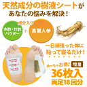 足すっきり樹液シート36枚入増量(高麗人参)両足18回分