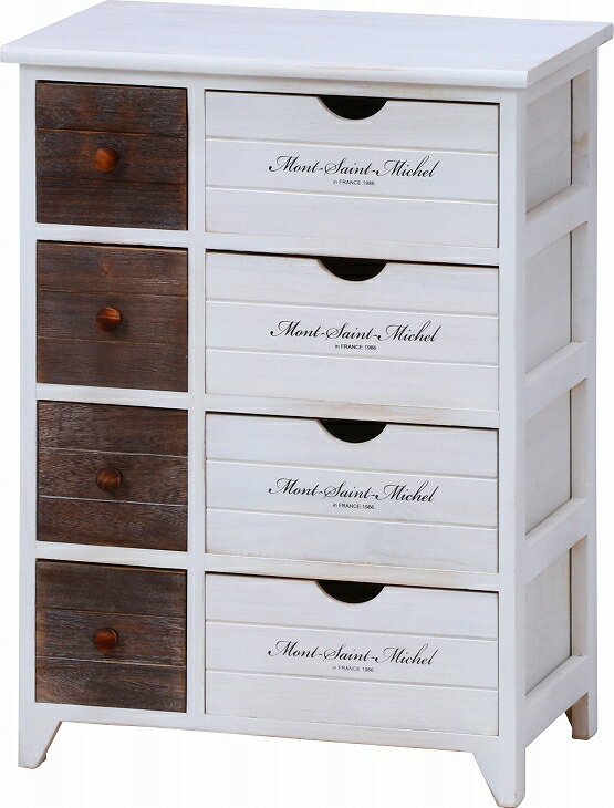 アンティークチェスト 4段 S ミッシェル2　メーカー直送(3)